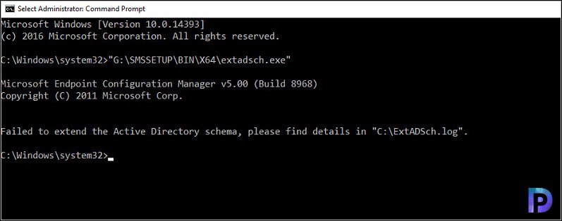 Why always prompt for failure when extending