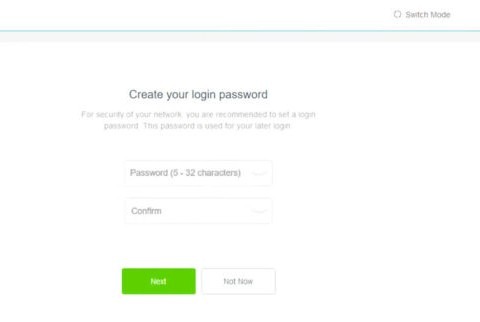 Rockspace extender login credentials
